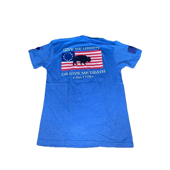 Peacemaker Trading Party Like It's 1776 T Shirt M George Washington Bison - Picture 2 of 7